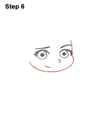 Mini Elsa Drawing 6 Draw Mini Chibi Cute Little Elsa Frozen 6