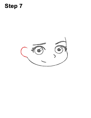 Mini Elsa Drawing 7 Draw Mini Chibi Cute Little Elsa Frozen 7