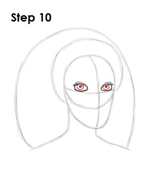 Draw Esmeralda Step 10 Draw Esmeralda 10
