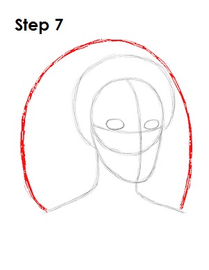 Draw Esmeralda Step 7 Draw Esmeralda 7