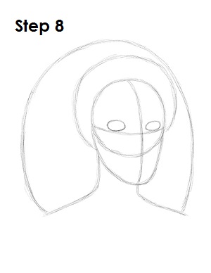 Draw Esmeralda Step 8 Draw Esmeralda 8
