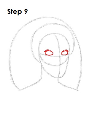 Draw Esmeralda Step 9 Draw Esmeralda 9