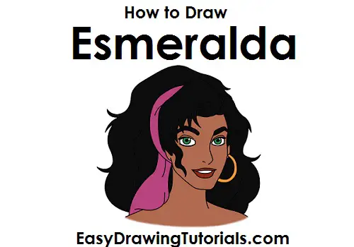 How to Draw Esmeralda