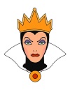 Draw Evil Queen Snow White