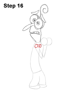 Fear Inside Out Drawing 16 Draw Fear Inside Out 16