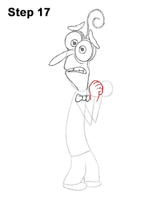 Fear Inside Out Drawing 17 Draw Fear Inside Out 17