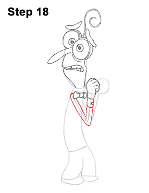 Fear Inside Out Drawing 18 Draw Fear Inside Out 18
