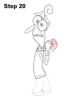 Fear Inside Out Drawing 20 Draw Fear Inside Out 20