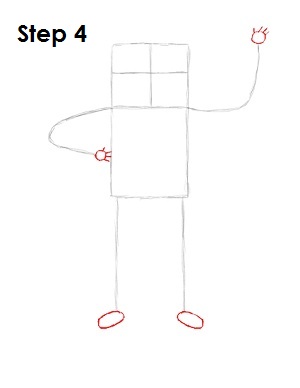 How to Draw Finn Step 4 How to Draw Finn Step 4