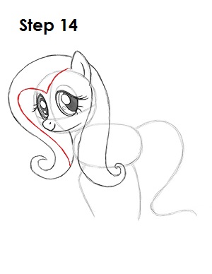 My Little Pony Fluttershy 14 Draw Fluttershy 14