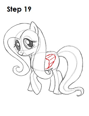 My Little Pony Fluttershy 19 Draw Fluttershy 19