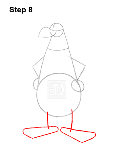 How to Draw Foghorn Leghorn Looney Tunes Merrie Melodies 8