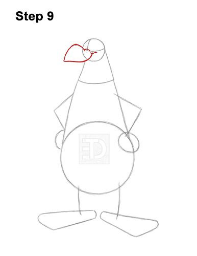 How to Draw Foghorn Leghorn Looney Tunes Merrie Melodies 9