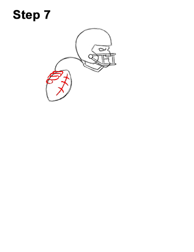 Draw Cartoon Football Player Quarterback 7 How to Draw a Cartoon Football Player Quarterback 7