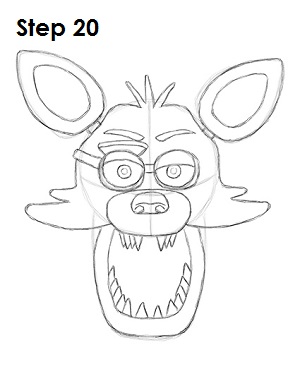 Foxy Drawing 20 Draw Foxy Five Nights at Freddy's 20