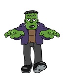 How to Draw Frankenstein Monster