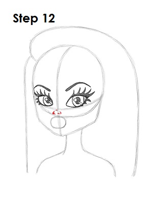 Draw Frankie Stein Step 12 Draw Frankie Stein 12