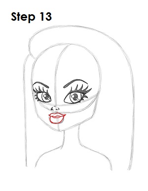 Draw Frankie Stein Step 13 Draw Frankie Stein 13