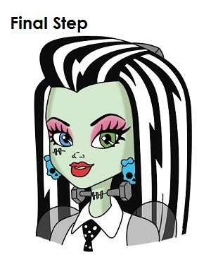 Draw Frankie Stein Complete Draw Frankie Stein Last
