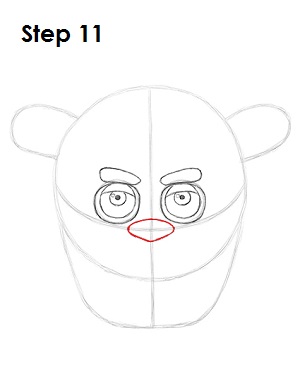 Freddy Fazbear Drawing 11 Draw Freddy Fazbear 11