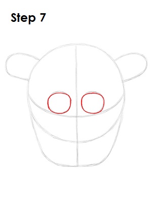 Freddy Fazbear Drawing 7 Draw Freddy Fazbear 7