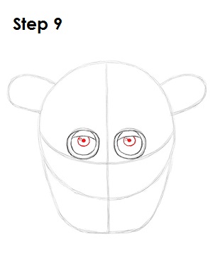 Freddy Fazbear Drawing 9 Draw Freddy Fazbear 9