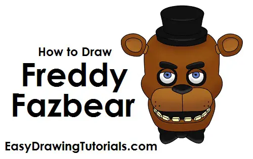 How To Draw Freddy Fazbear - 