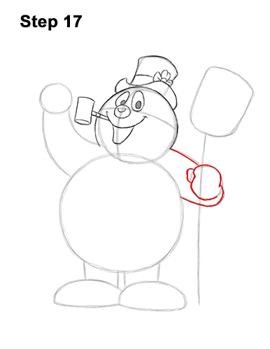 Draw Frosty the Snowman 17 How to Draw Frosty the Snowman Christmas 17