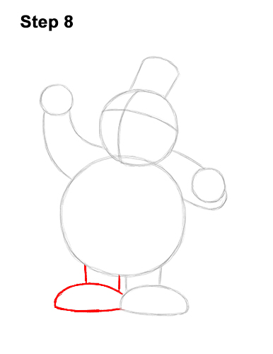 Draw Frosty the Snowman 8 How to Draw Frosty the Snowman Christmas 8