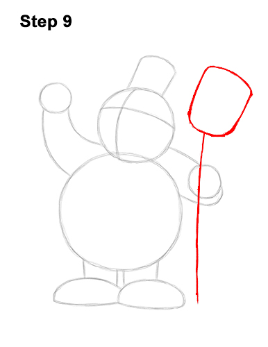 Draw Frosty the Snowman 9 How to Draw Frosty the Snowman Christmas 9