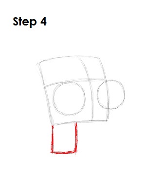 How to Draw GIR 4 How to Draw GIR Step 4
