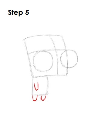 How to Draw GIR 5 How to Draw GIR Step 5