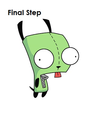 How to Draw GIR How to Draw GIR Last Step