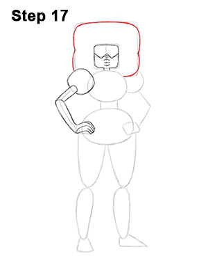 Garnet Steven Universe Drawing 17 Draw Garnet Steven Universe 17