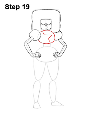 Garnet Steven Universe Drawing 19 Draw Garnet Steven Universe 19