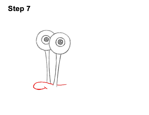 Draw Gary the Snail Spongebob Squarepants 7 How to Draw Gary the Snail Spongebob Squarepants 7