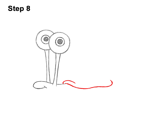 Draw Gary the Snail Spongebob Squarepants 8 How to Draw Gary the Snail Spongebob Squarepants 8