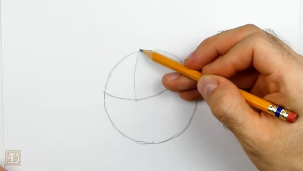 Guidelines pencil sketch How to Draw Pokemon Gengar Guidelines