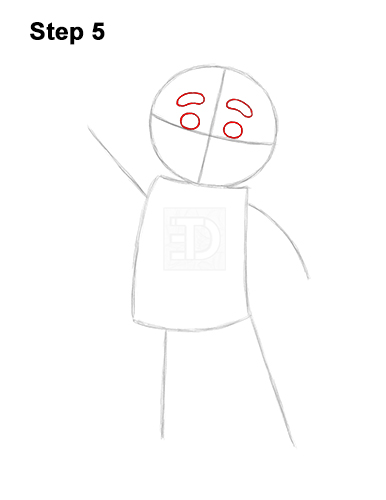Draw Gingerbread Man Shrek 5 How to Draw Gingerbread Man Shrek Candy Cane 5