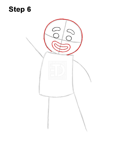 Draw Gingerbread Man Shrek 6 How to Draw Gingerbread Man Shrek Candy Cane 6