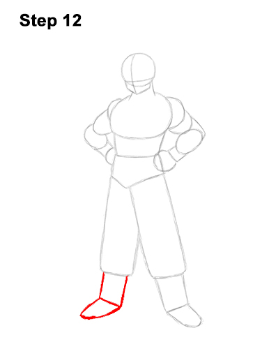 How to Draw Goku Full Body Dragon Ball Z 12 How to Draw Goku Full Body Dragon Ball Z 12