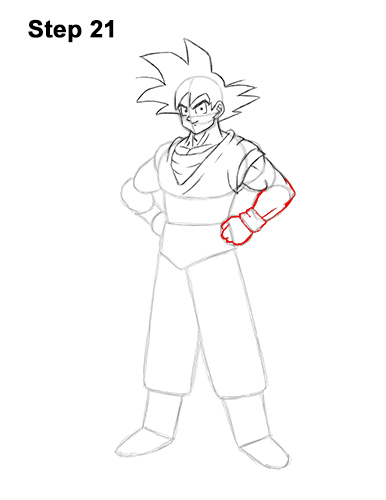How to Draw Goku Full Body Dragon Ball Z 21 How to Draw Goku Full Body Dragon Ball Z 21