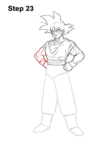 How to Draw Goku Full Body Dragon Ball Z 23 How to Draw Goku Full Body Dragon Ball Z 23