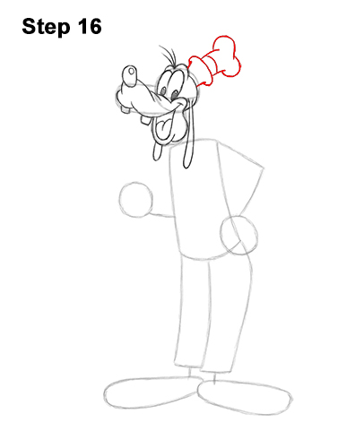 Draw Goofy Full Body 16 How to Draw Goofy Disney Full Body 16