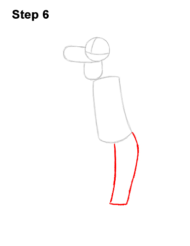 Draw Goofy Full Body 6 How to Draw Goofy Disney Full Body 6