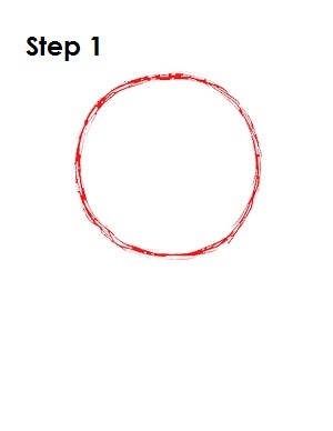 How to Draw Goomba 1 How to Draw Goomba Step 1