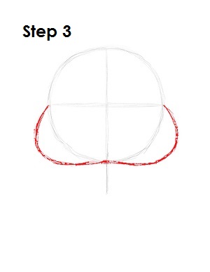 How to Draw Goomba 3 How to Draw Goomba Step 3