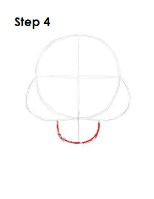 How to Draw Goomba Step 4