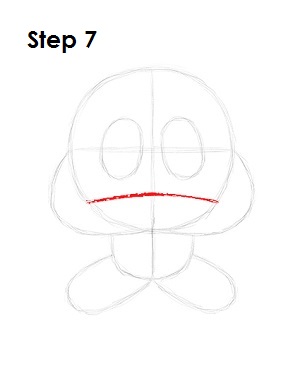How to Draw Goomba 7 How to Draw Goomba Step 7