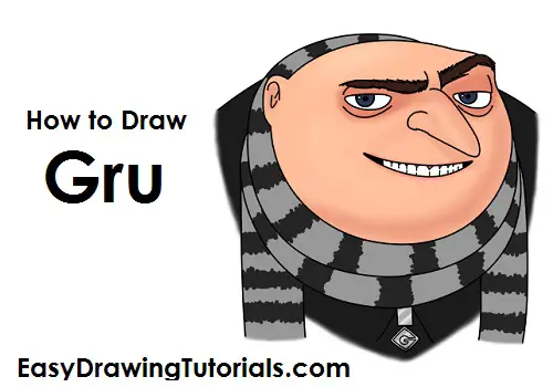 How to Draw Gru (Despicable Me)